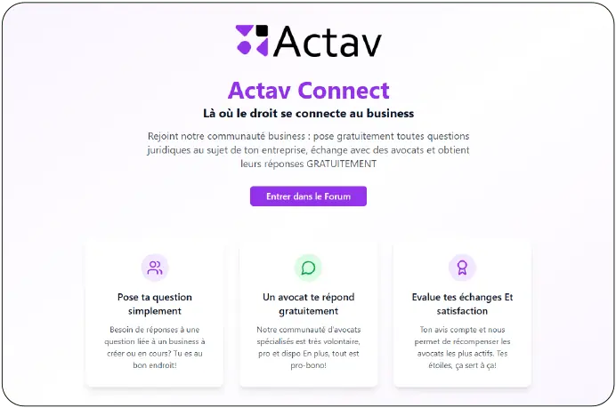 Forum Actav Connect