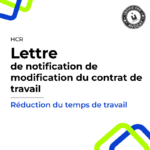 CHR- Proposition de modification du contrat de travail - Réduction du temps de travail - ACTAV