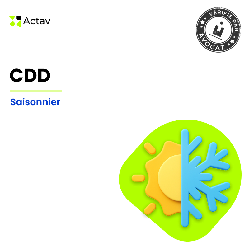 CDD saisonnier