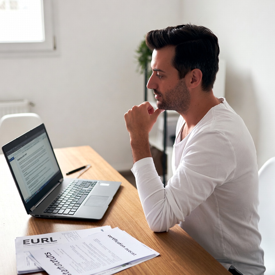 Créer une EURL en ligne avec un avocat