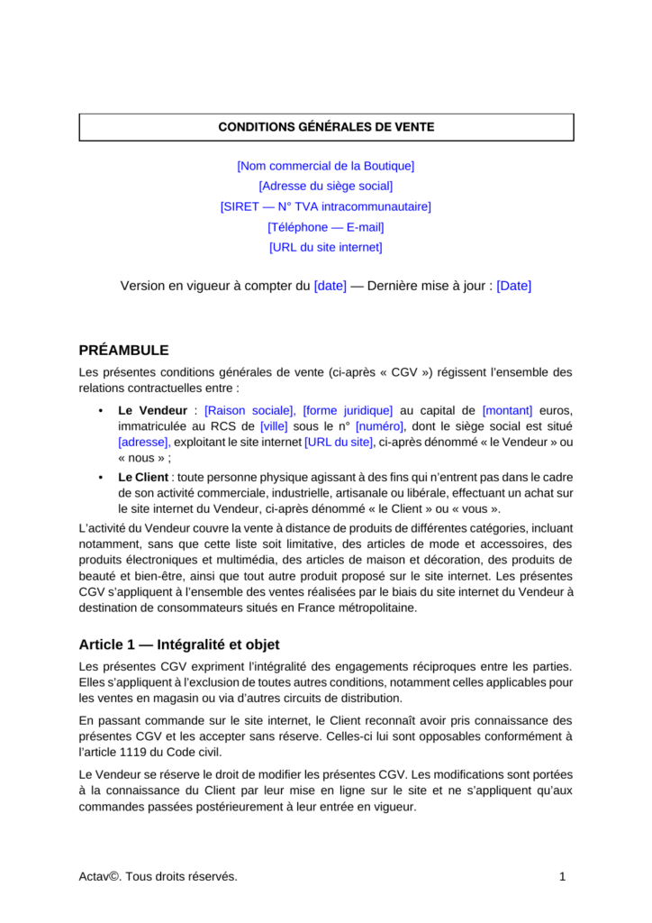 Aperçu page 1