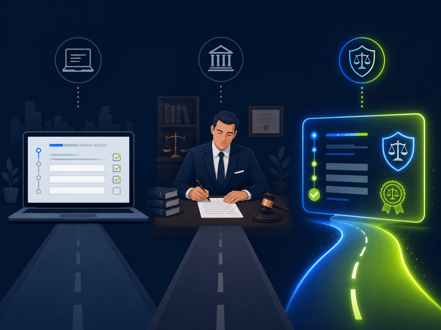 Trois approches pour créer son entreprise : plateforme formaliste, avocat classique, Actav