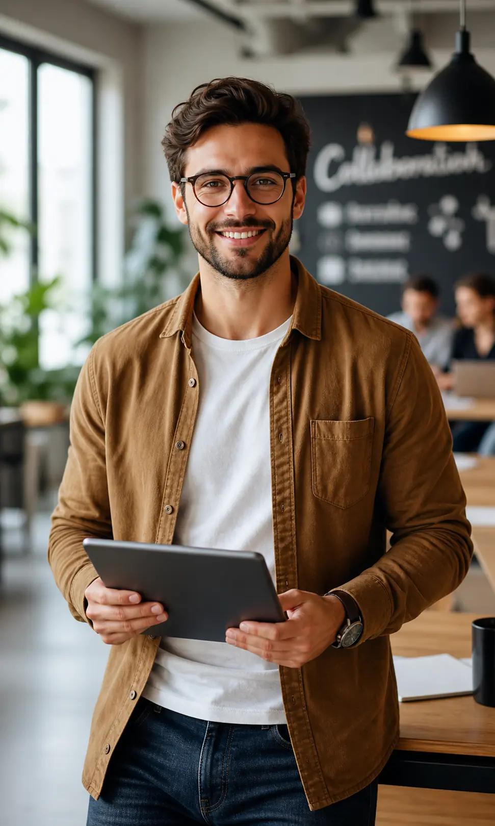 Entrepreneur consultant ses documents de création d'entreprise