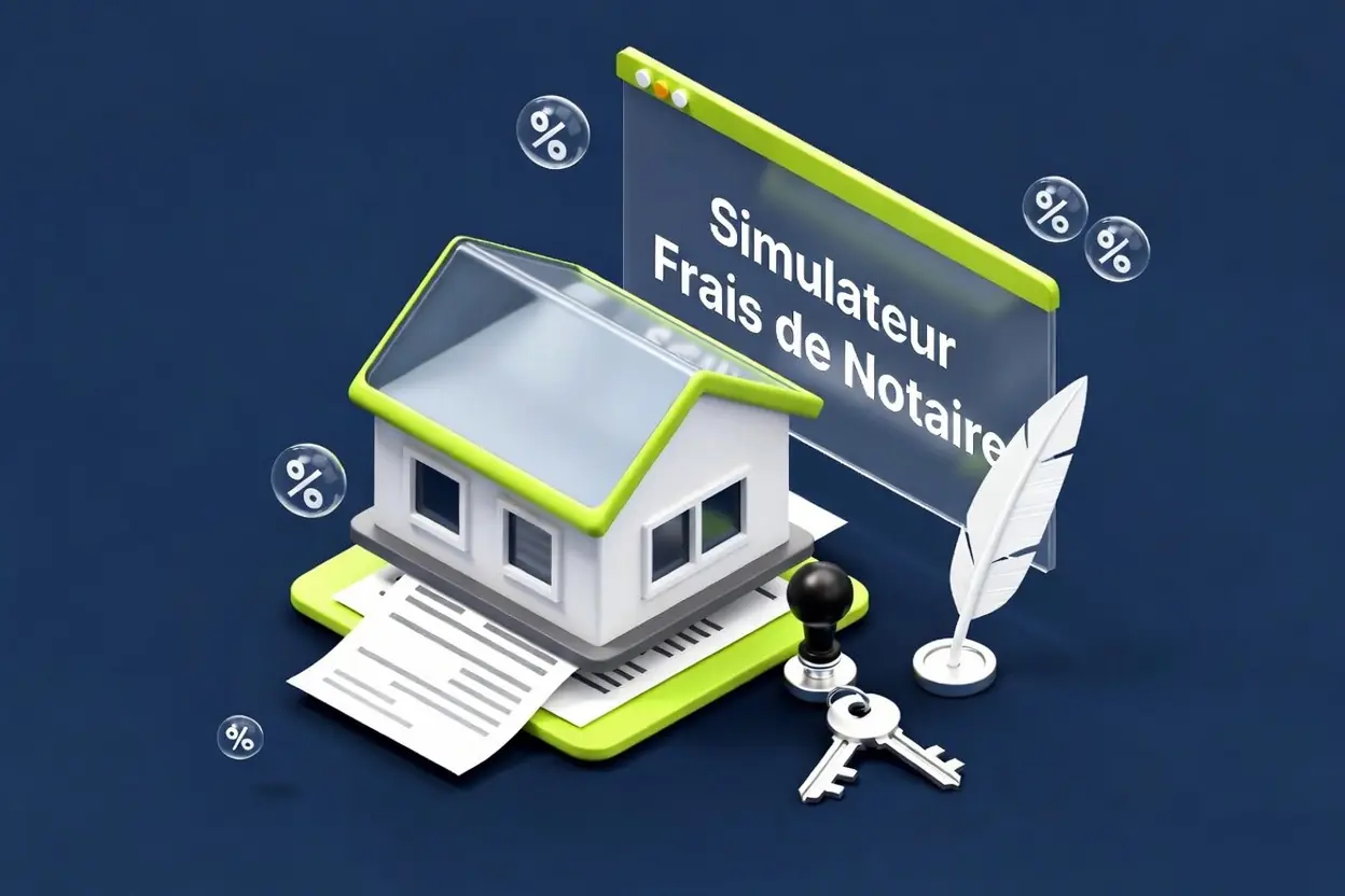 Calcul frais de notaire 2026 : simulateur d'achat immobilier Actav