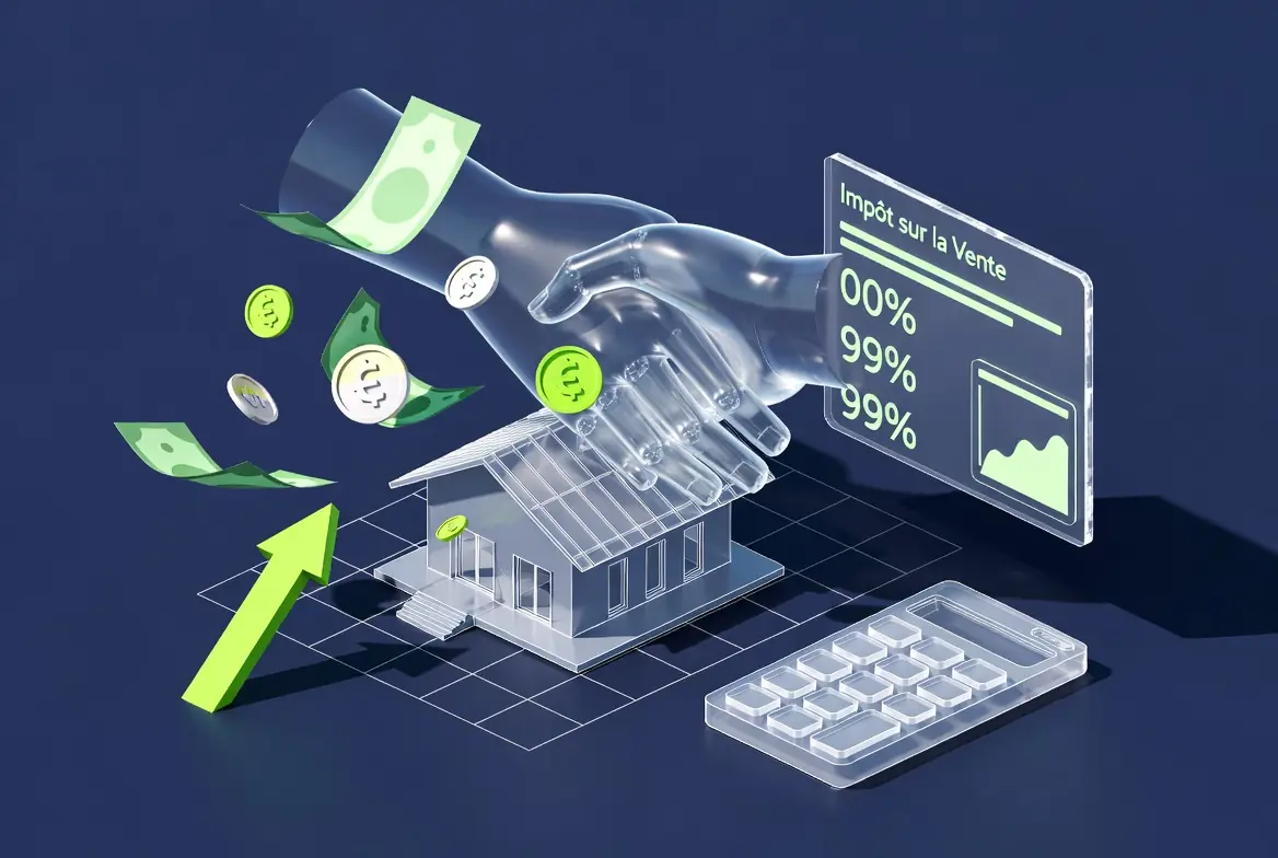Calcul de la plus value immobilière 2026 lors de la vente d'un bien immobilier