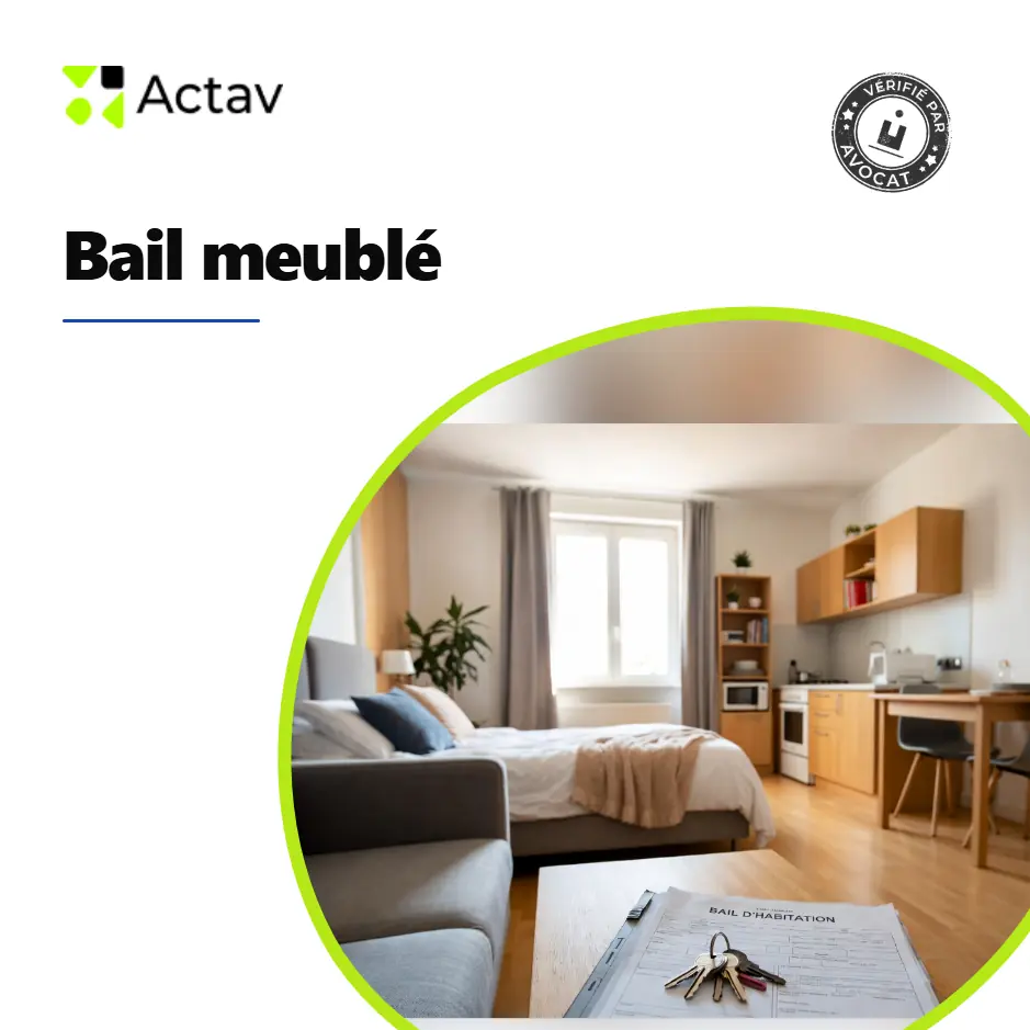 Modèle de bail meublé à télécharger, rédigé par avocat, format Word modifiable et conforme 2026