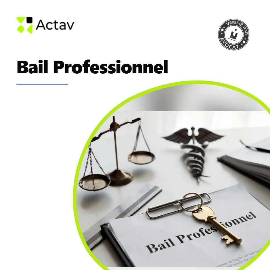 Modèle de bail professionnel à télécharger, rédigé par avocat, format Word modifiable et conforme 2026