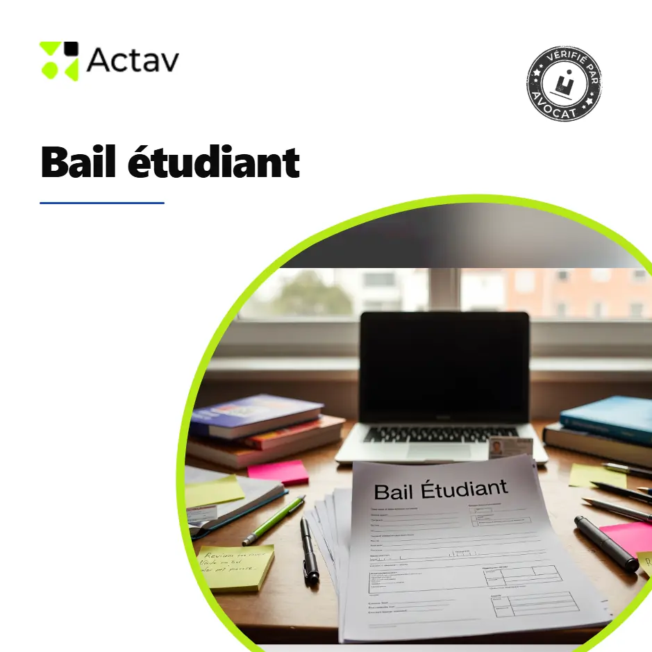 Modèle de bail étudiant à télécharger, rédigé par avocat, format Word modifiable et conforme 2026