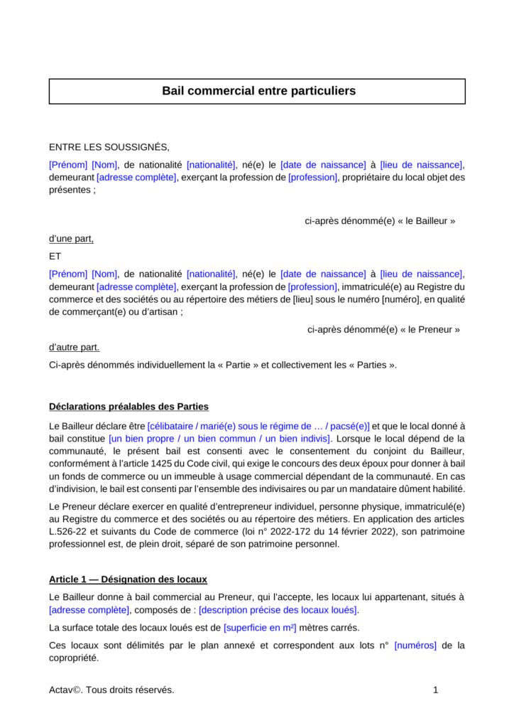 Aperçu page 1