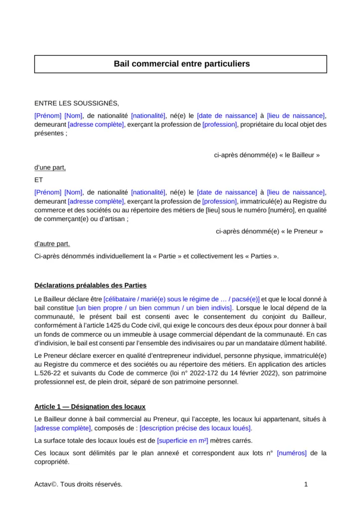 Aperçu page 1