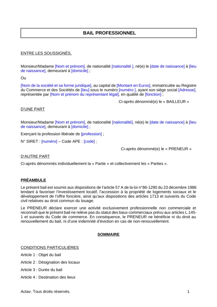 Aperçu page 1