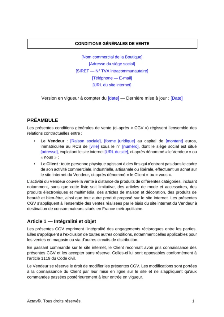 Aperçu page 1