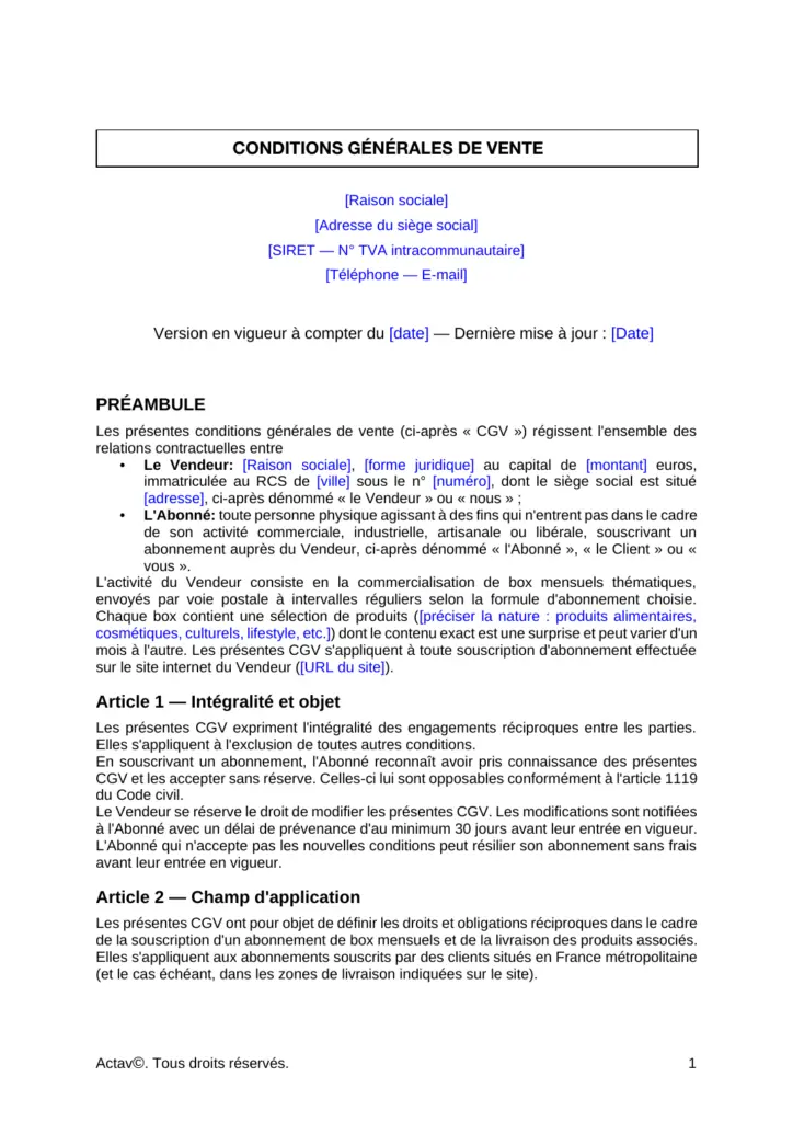 Aperçu page 1