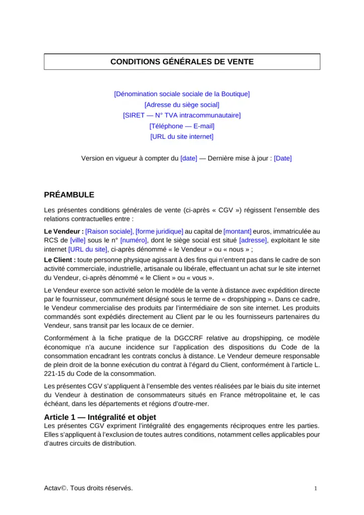 Aperçu page 1