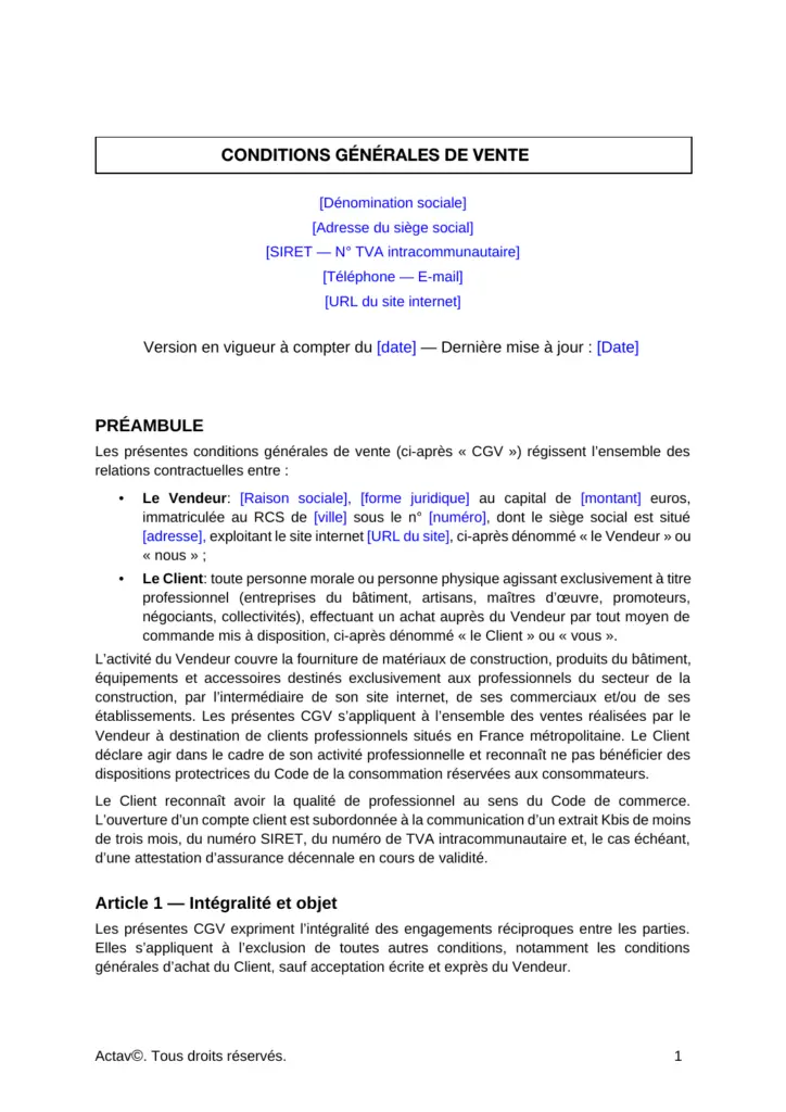 Aperçu page 1