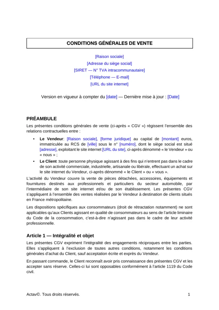 Aperçu page 1