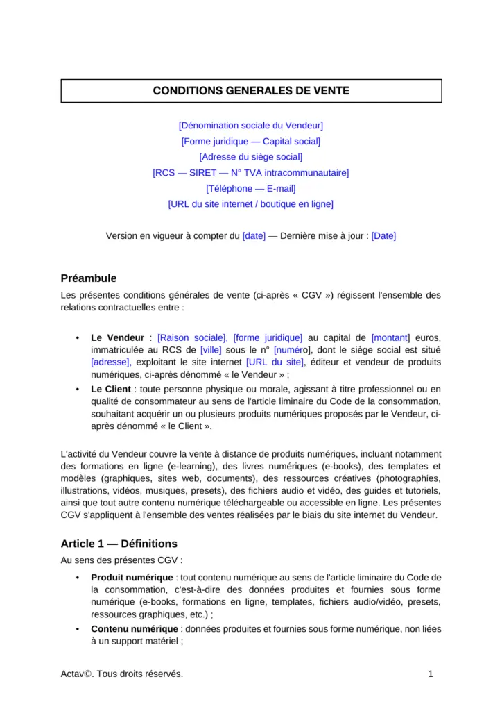 Aperçu page 1