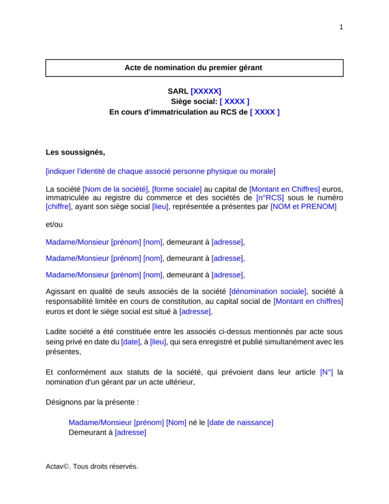 Aperçu page 1