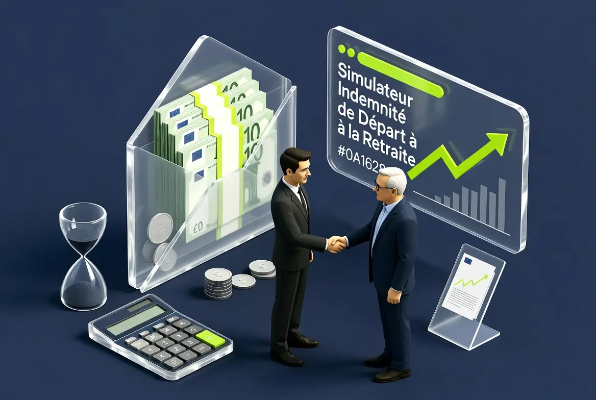 Indemnité de départ à la retraite 2026 : calcul du montant avec le simulateur Actav