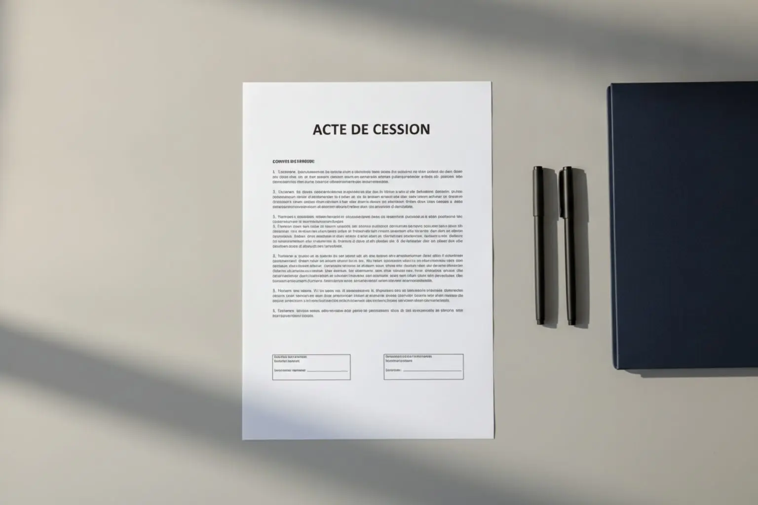 Cession d'actions SAS : aperçu de l'acte type à télécharger en Word et PDF
