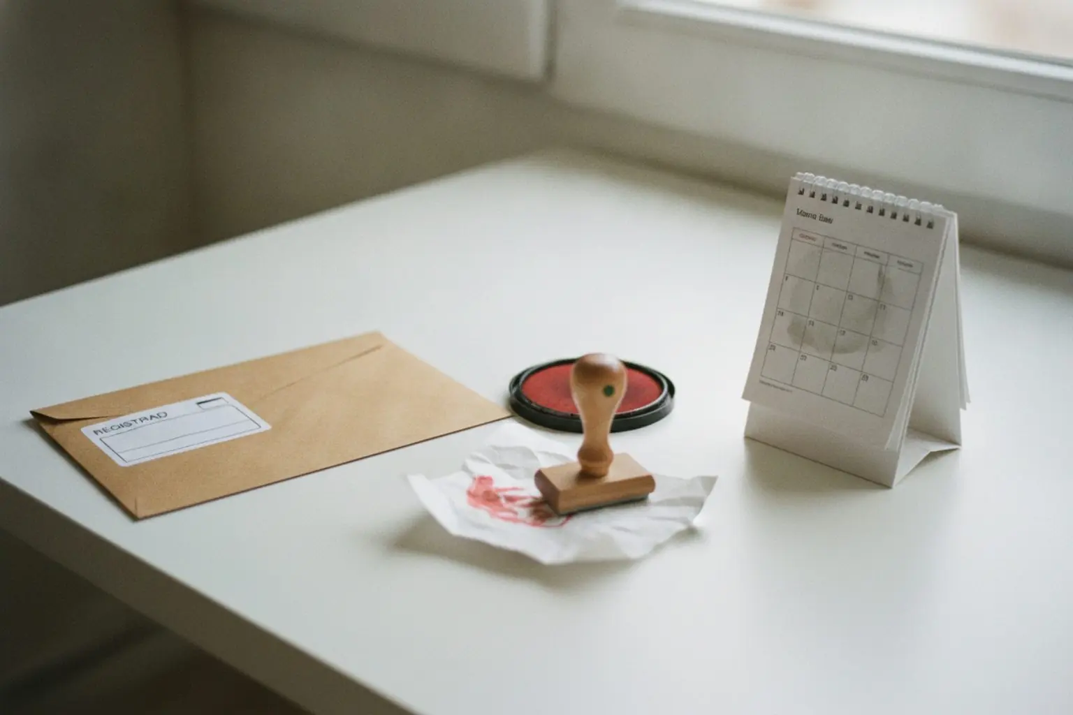 Mise en demeure : recommandé, tampon et calendrier pour compter le délai accordé