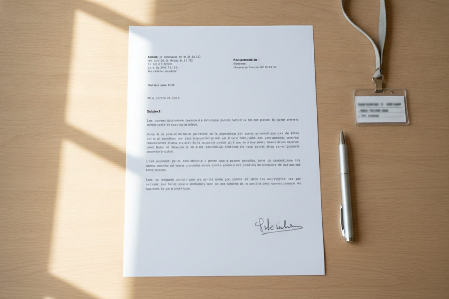 Modèle lettre rupture période d'essai : aperçu de la lettre type à télécharger en Word et PDF