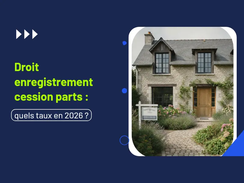 droit enregistrement cession parts : illustration de l'article Actav